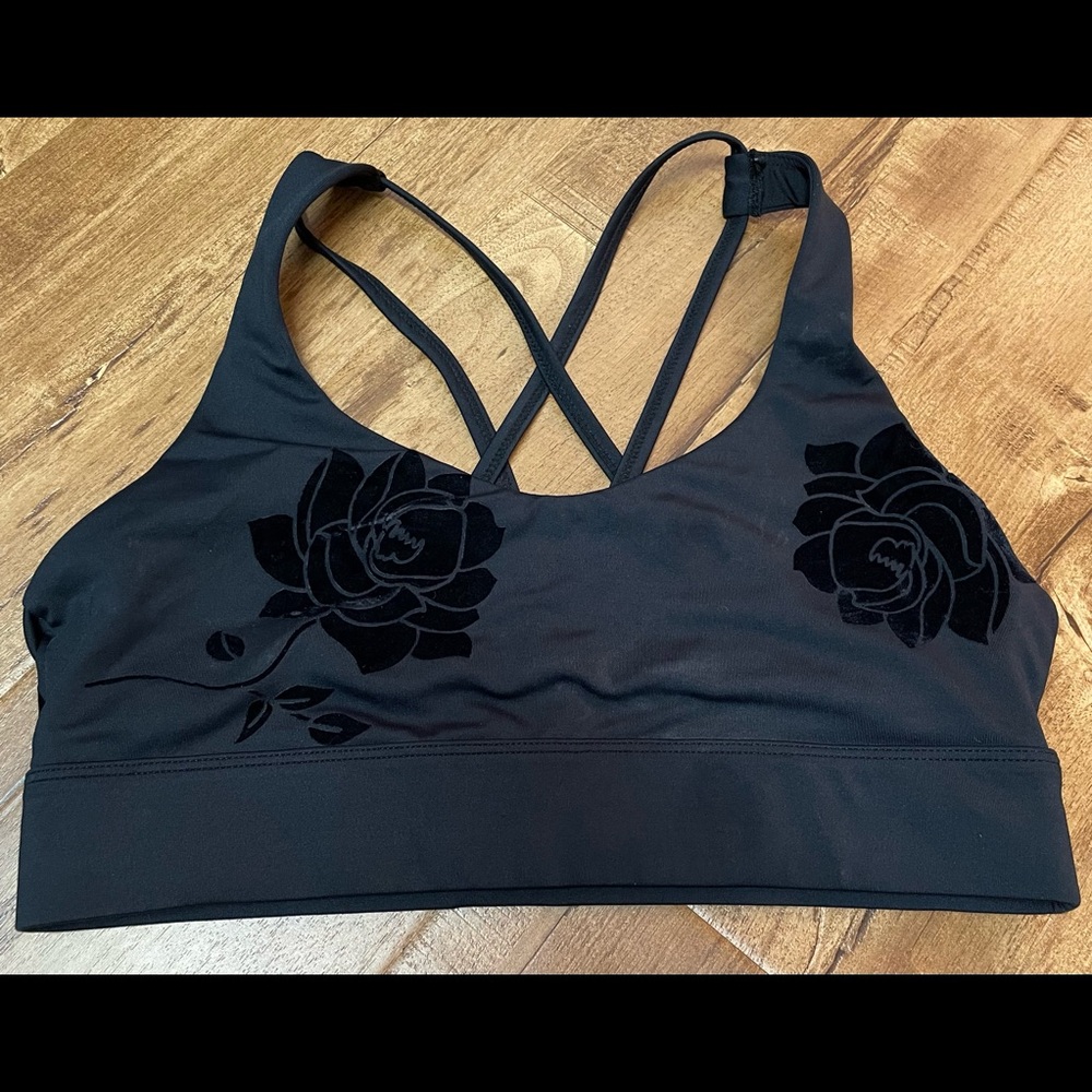 Large Light n Tight Floral Zyia Bra